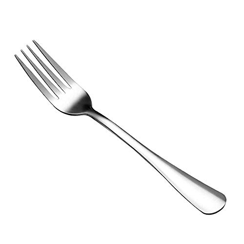 Hiware 24-piece Good Stainless Steel Dinner Forks Cutlery Set, 8 Inches - //medicalbooks.filipinodoctors.org