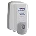 PURELL NXT MAXIMUM CAPACITY Push-Style Hand Sanitizer Dispenser, Dove Grey, for 2000 mL PURELL Hand Sanitizer Gel Refills (Pack of 1) - 2220-08