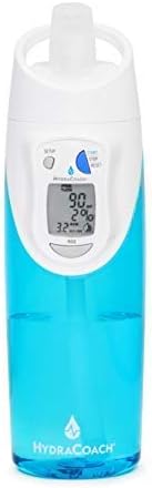 HydraCoach 2.0 - Sip & See Smart Water Bottle That Tracks and Reminds You to Drink More Water. View Your Progress Right on The Bottle. 22 oz. BPA-Free with No Complicated Apps or Syncing Required