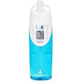 HydraCoach 2.0 - Sip & See Smart Water Bottle That Tracks & Reminds You to Drink More Water Right on The 22 oz BPA-Free Bottle. No Complicated Apps or Syncing Required