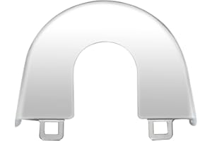 WOWTK Ignition Switch Panel Trim fits for Harley Touring Road Glide FLTRK, FLTRU, FLTRX, FLTRXS, FLTRXSE 2015-2023,2022-later FLTRKSE, FLTRXST and 2023-later FLTRT Models,Chrome