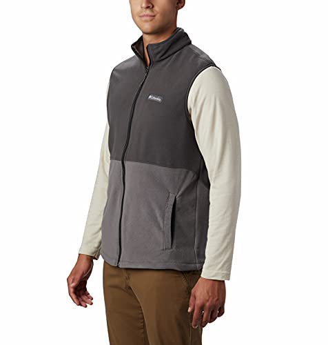 columbia fleece mens vest