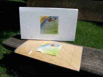 Schopf Painted 302100 Sticky Fly Trap Glue Trap Roll Poison-Free 6 Sheets, 320 620 x 320 mm