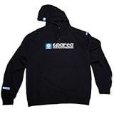 Sparco SP03100NR2M WWW Medium Black Hooded Sweatshirt