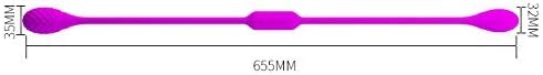 USB Rechargeable 12 Speeds Double Head Vibrators,Erotica Adult Sex Toys for Women and Men,Clitoris Massage