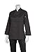 Chef Works Women's Marbella Chef Coat, Black, X-Large