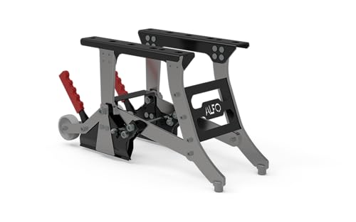 ALFO Quick Release Base for Single Seats | Lightweight Aluminum with Safety Lock & ABS Wheels | Compatible with Freedman & Sege Seats | Fits ALFO Floors | FMVSS/CMVSS 207/210 & ADR Compliant