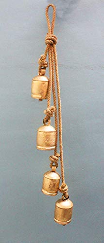 Mango Gifts Decorative 4 Harmony Bells Garden Rustic Relaxing Tranquil Wind Chimes 72 cm