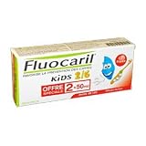 Fluocaril Kids Toothpaste 2-6 Years-Old 2X50Ml - Flavour: Strawberry