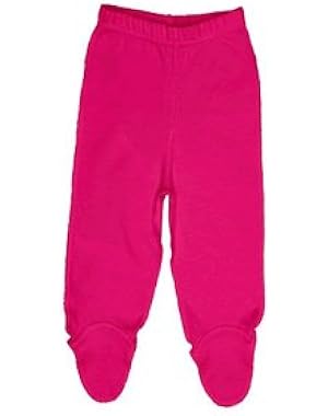 iPlay Organic Cotton Footie Pants Hot Pink Sizes 3-9 Months