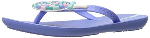 Ipanema Girls' Lolly Flip Flop, Blue, 12 M US Little Kid