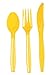 BLUE PANDA 144 Piece Let's Fiesta Dinnerware Set for Cinco de Mayo Party Supplies, Taco Tuesday Decorations (Serves 24)
