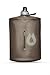 HydraPak Stow (1L, 32oz) - Collapsible Water Bottle - Ultralight & Packable Travel Bottle, Flexible Ski, Hike, Bike or Climb Squeeze Flask - Mammoth Grey