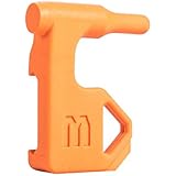 Monstrum Tactical Chamber Safety Flag for Rifles | Includes Built-in Flathead Tool and Slide-on Picatinny Rail Adapter (Pack of 6)