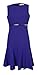 Calvin Klein Women's Sleeveless Belted Flare Dress