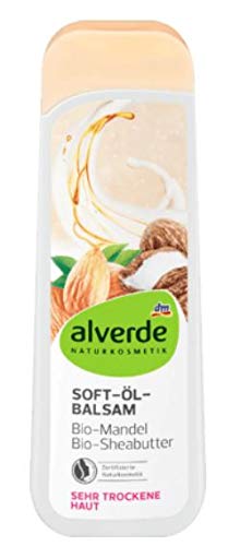 Body Lotion Soft Oil Balm Organic Almond Organic Shea Butter Body Lotion Alverde Natural Cosmetics for Very Dry Skin 250 ml