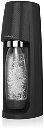 Sodastream Pack Spécial Machine Spirit Noire Plastique, Une Bouteille 1L, Une Bouteille FUSE 7UP et 2 Concentrés 7UP