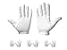 Leah Mitchell – (4 pairs) Moisturizing Therapeutic Gloves for Dry Hands Made with Premium 100% White Cotton includes FREE Lotion Packetthumb 3