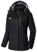 wantdo Women's Spring Jacket Windproof Rain Coat Hooded Hiking Windbreaker