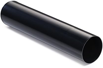 Insultab 30-VGA-2000B-P1 Vinylguard Shrink-To-Fit Covering, Polyvinyl Chloride, 2" Diameter, 3" x 12", Black