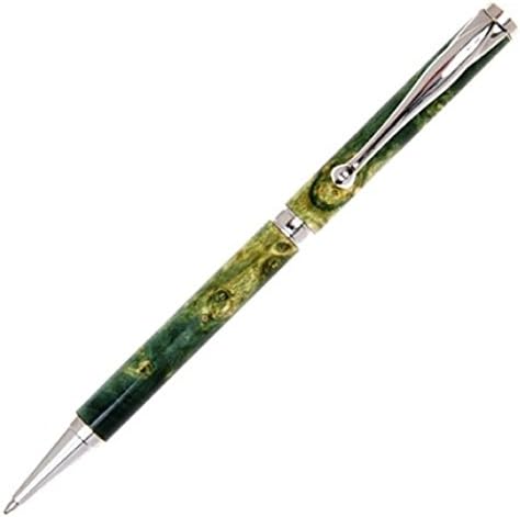 PenPoint Fancy Slimline Pen Kit for Lathe Pack of 10 (10 Chrome)