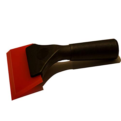 Wekoil Ice Scraper Window Squeegee Rubber Squeegee Water Wiper Cleaner Shower Glass All Purpose Car Squeegee with Anti-Slip Good Grip Handle for Home Kitchen Auto Windshields & Much More!