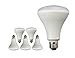 TCP 11W LED (65W Equivalent LED BR30 Flood Light Bulbs, Non-Dimmable, Daylight (5000 Kelvin) (6 Pack)