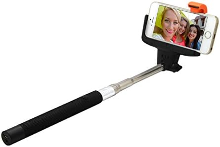 Extendable Wireless Bluetooth Selfie Stick Best For iPhone 5 & 6 Plus Android & Galaxy Smartphones - Adjustable Cell Phone Holder & Remote Shutter Button - Makes A Great Gift For Parties & Weddings