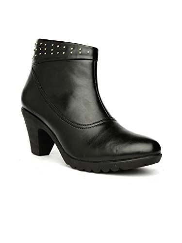 bruno manetti women faux leather black boots