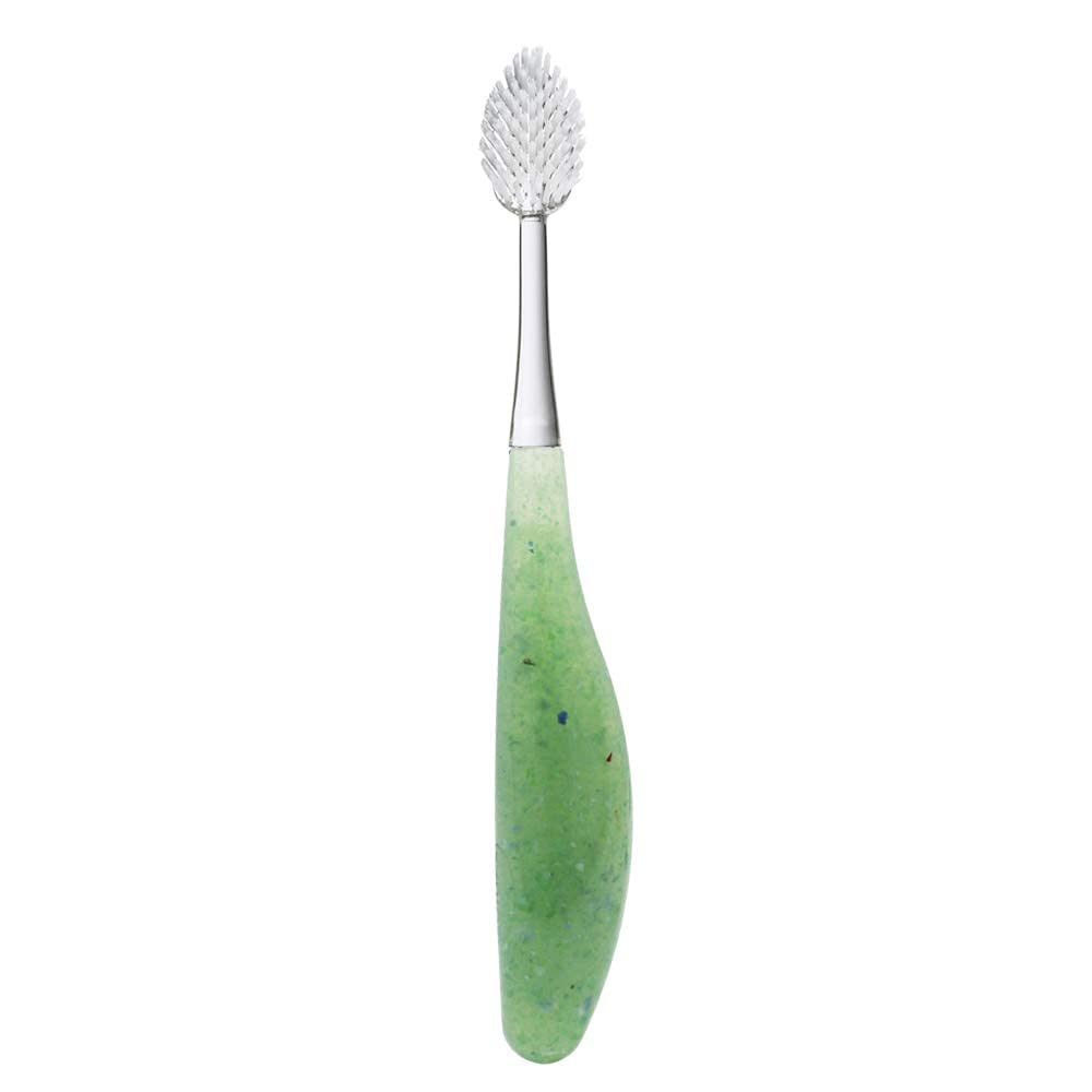 RADIUS Toothbrush Source Floss BPA Free & ADA Accepted Improve Gum Health & Reduce Issues, Soft, Soda Pop Eco-Grind