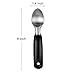 Ice Cream Scoop Solid Stainless Steel Black