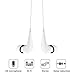 Earbuds/Headphones, VFI Wired Stereo Sound with Bluetooth Technology in Earphones with Mic and Volume Control and Compatible for iPhone X,iPhone XR,XS,iPhone 8,8 Plus iPhone 7,7 Plus(White)thumb 1