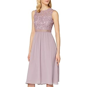 Truth & Fable Dames Midi Chiffon A-lijn jurk