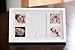 Baby Handprint Kit by Little Hippo |Deluxe Size + NO Mold| Baby Picture Frame & Non Toxic Clay! Baby Footprint kit, Perfect for Baby Boy Gifts, and Baby Girls Gifts! (White, Deluxe)