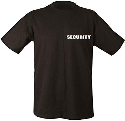 Kombat Mens Security Black 100% Cotton T-Shirt