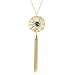 KISSPAT Xmas Gift Women's Long Necklaces Gold Chain Tassel Pendant Fashion Jewelry for Girls