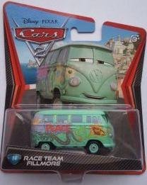Disney / Pixar CARS 2 Movie 155 Die Cast Car #14 Race Team Fillmore