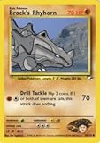 Pokemon Gym Heroes Unlimited Common Brock's Rhyhorn 70/132
