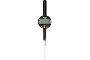 AICEYI Digital Dial Indicator 0-2in/50.8mm, 0.01mm/ 0.0005" Tolerance Function Inch/Metric Measuring Tool (ACE-B50)