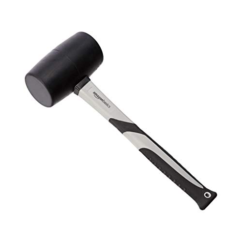 AmazonBasics Hammer Set - 5-Pieces, Shock-Absorbing Fiberglass Handle - Thumbnail 3