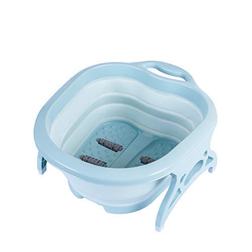 Foldable Foot Spa Bath Tub Portable Foot Massager Basin for Soaking Foot Relaxing