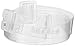 Invisibelt Skinny Belt - Lay Flat, Adjustable, No Buckle Belt with Narrow Band (Clear, Standard)