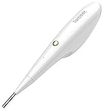 Digital WiFi Otoscope, 3.9mm Ultra-Thin 720P HD Wireless Ear Inspection Camera Temperature Control, WiFi Ear Otoscope with 6 Adjustable LED Lights for Kids and Adults, Compatible with Android and iOS