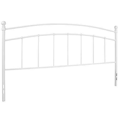Best King Headboard White Metal