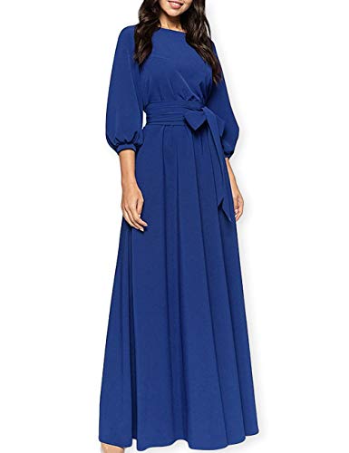 puffy maxi dress