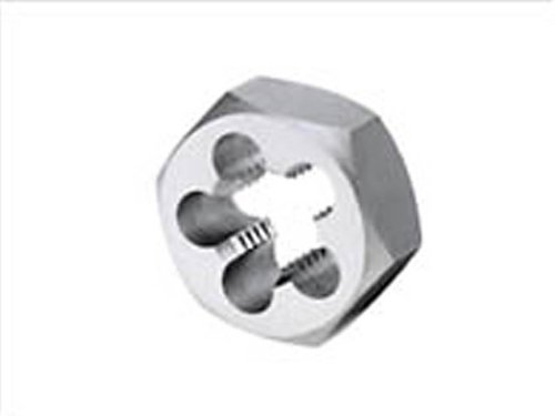 Dormer F312M22X1.5 Series F312 HSS MF Die Nut, Bright, M22 x 1.50mm x 13/16" x 13/16"