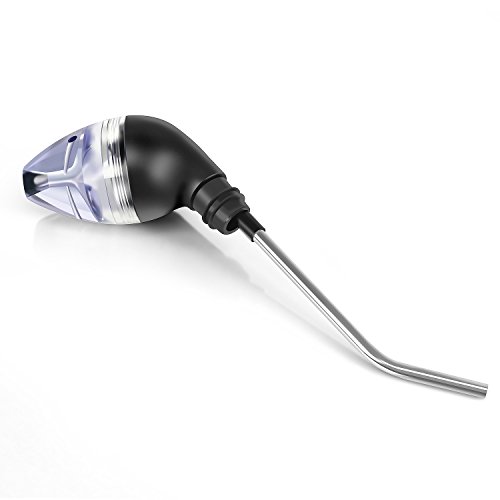 image for INNOKA Wine On-Bottle Aerator Pourer, Aerating Wine Decanter Spout, Bl