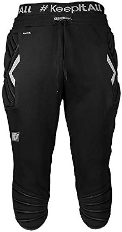 KEEPERsport Training 3/4 Torwarthose BP Schwarz: Amazon.de: Bekleidung