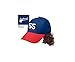 Eastbound & Down Kenny Powers 55 Baseball Cap Hat with Mullet Wig Multi