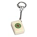 Yellow Mountain Imports Mahjong-Inspired Keychain Set: Stylish Collection of 4 Exquisite Tile Keychains
